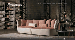 Desktop Screenshot of maxdivani.it